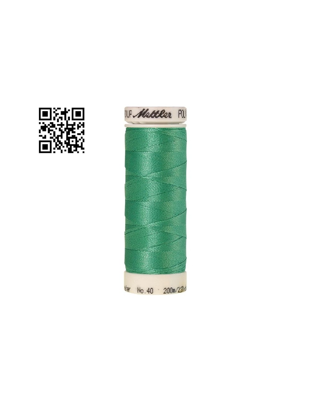Hilo de poliester Poly Sheen nº40 - Grupo Amann Mettler. Disponible en caja de 5 carretes de 200mts - Ref. 3406
