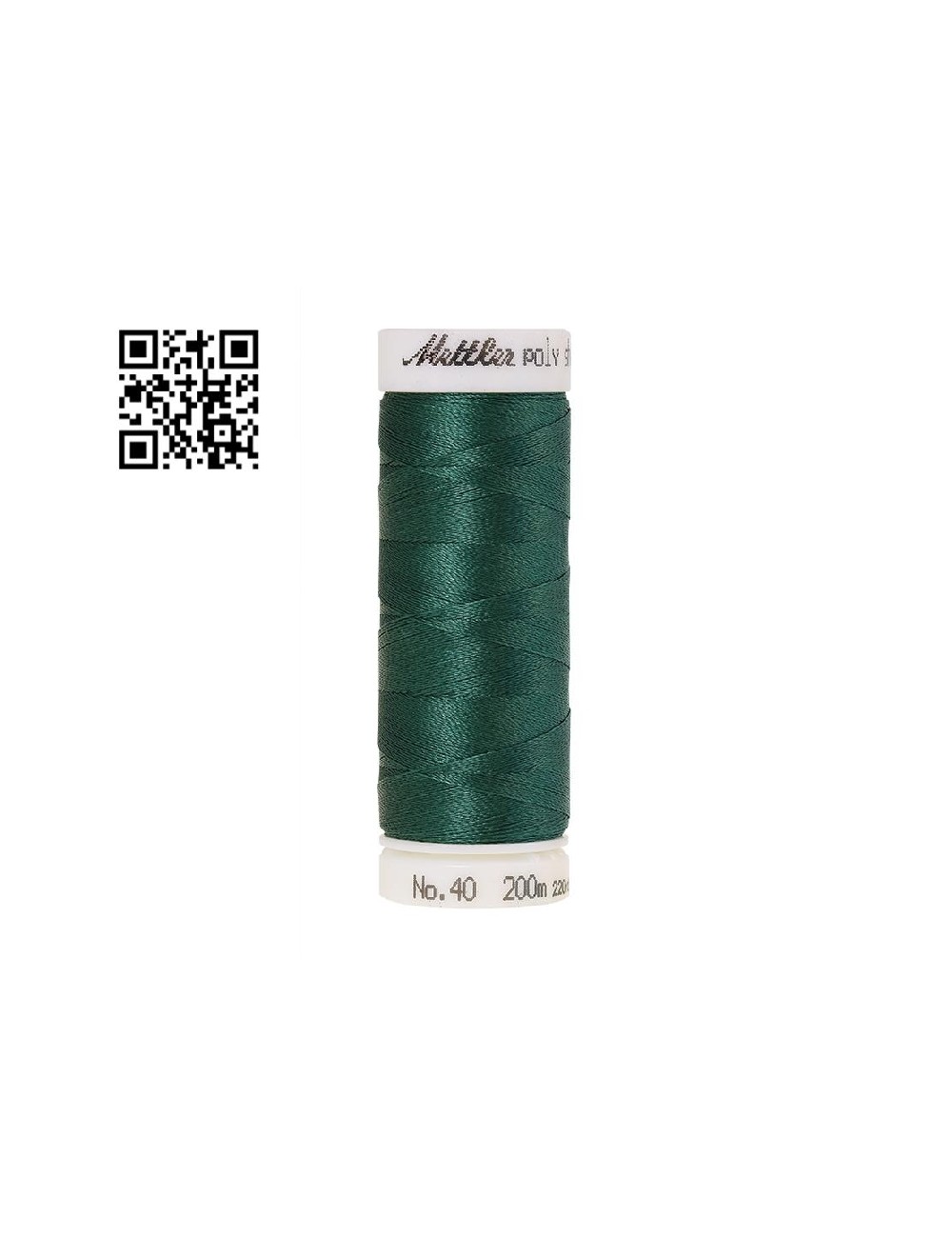 Hilo de poliester Poly Sheen nº40 - Grupo Amann Mettler. Disponible en caja de 5 carretes de 200mts - Ref. 3406