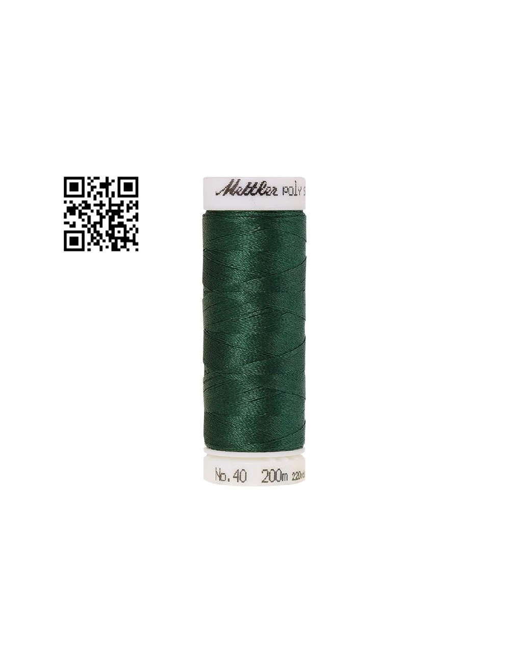 Hilo de poliester Poly Sheen nº40 - Grupo Amann Mettler. Disponible en caja de 5 carretes de 200mts - Ref. 3406