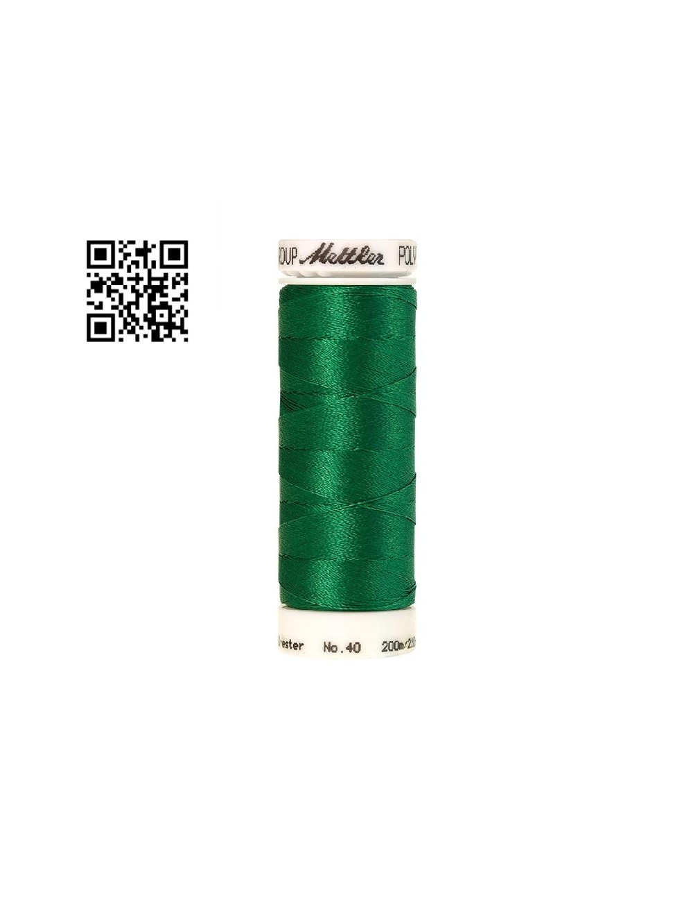 Hilo de poliester Poly Sheen nº40 - Grupo Amann Mettler. Disponible en caja de 5 carretes de 200mts - Ref. 3406