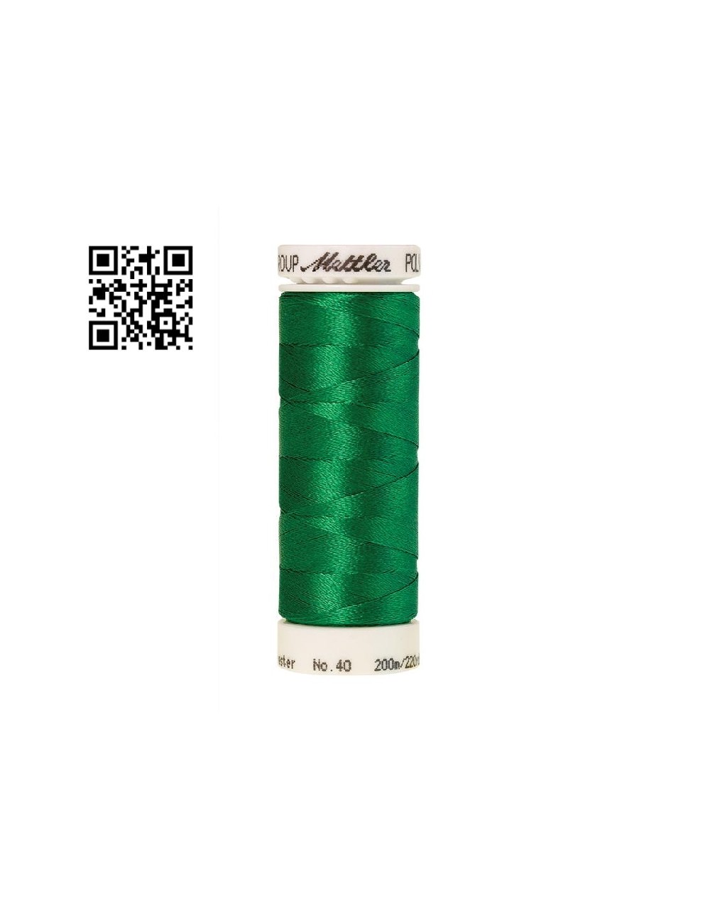 Hilo de poliester Poly Sheen nº40 - Grupo Amann Mettler. Disponible en caja de 5 carretes de 200mts - Ref. 3406
