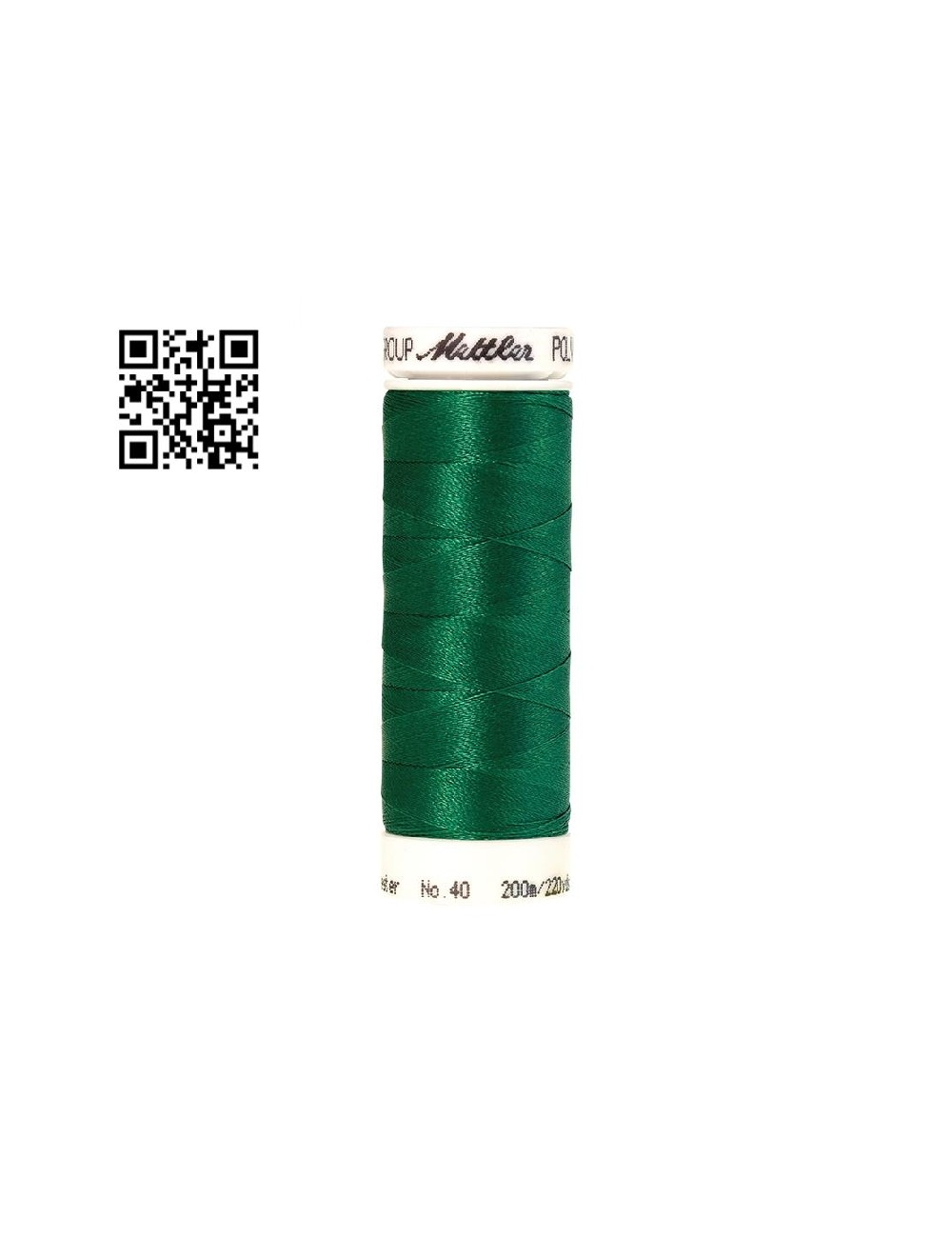 Hilo de poliester Poly Sheen nº40 - Grupo Amann Mettler. Disponible en caja de 5 carretes de 200mts - Ref. 3406