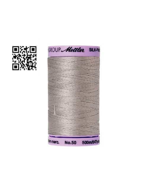 Hilo de algodón Silk Finish nº50 - Grupo Amann Mettler. Disponible en caja de 5 carretes de 500mts - Ref. 9104