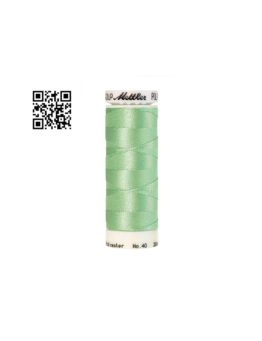 Hilo de poliester Poly Sheen nº40 - Grupo Amann Mettler. Disponible en caja de 5 carretes de 200mts - Ref. 3406