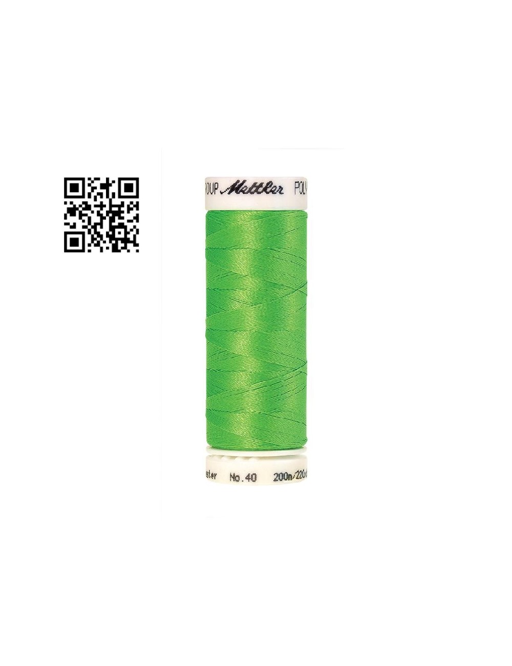Hilo de poliester Poly Sheen nº40 - Grupo Amann Mettler. Disponible en caja de 5 carretes de 200mts - Ref. 3406
