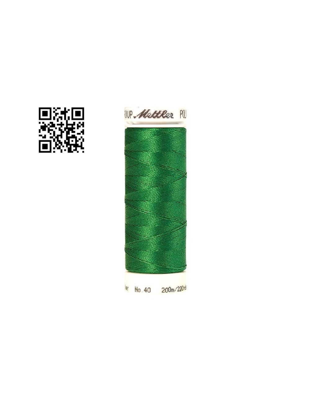 Hilo de poliester Poly Sheen nº40 - Grupo Amann Mettler. Disponible en caja de 5 carretes de 200mts - Ref. 3406
