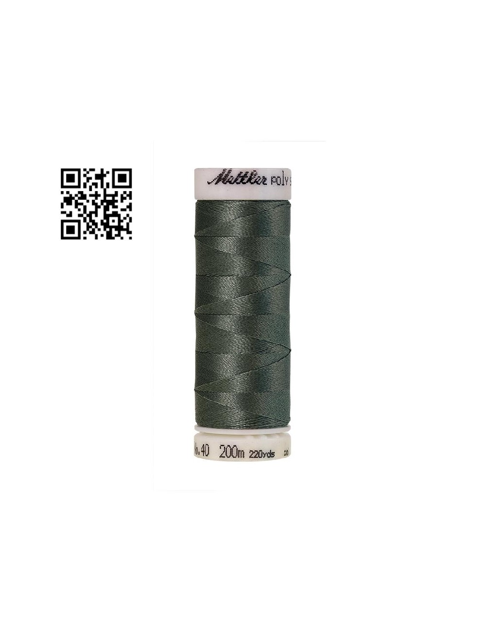 Hilo de poliester Poly Sheen nº40 - Grupo Amann Mettler. Disponible en caja de 5 carretes de 200mts - Ref. 3406
