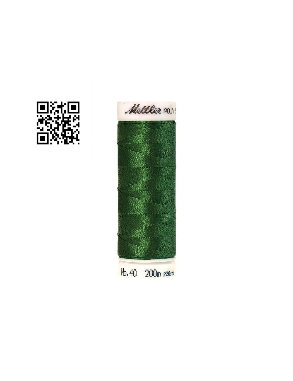 Hilo de poliester Poly Sheen nº40 - Grupo Amann Mettler. Disponible en caja de 5 carretes de 200mts - Ref. 3406