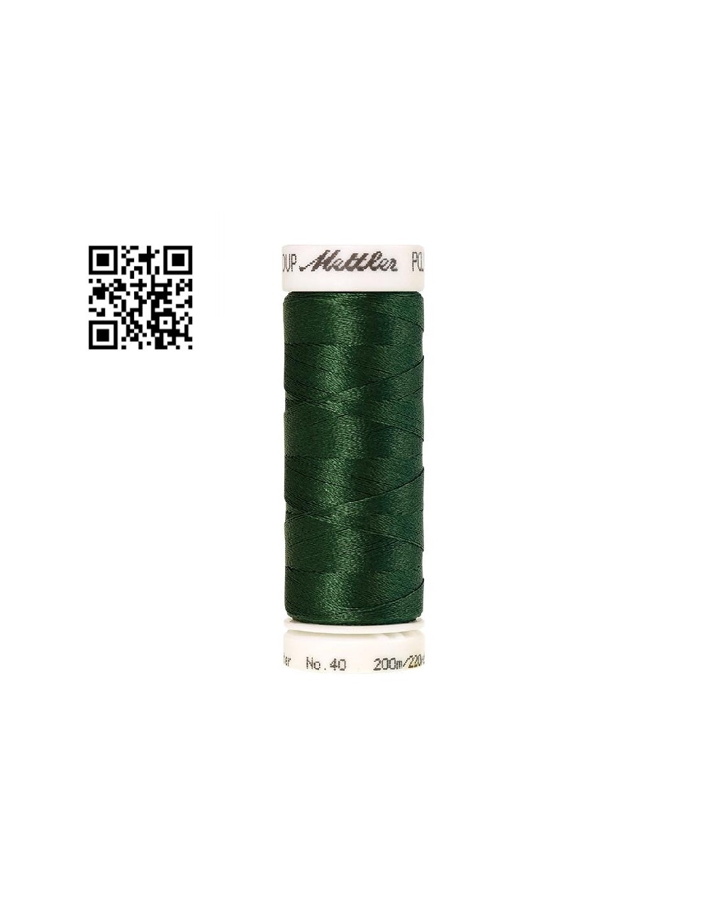 Hilo de poliester Poly Sheen nº40 - Grupo Amann Mettler. Disponible en caja de 5 carretes de 200mts - Ref. 3406