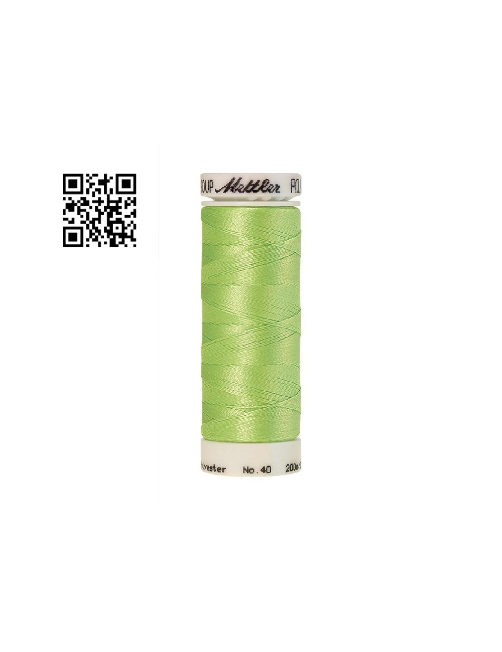 Hilo de poliester Poly Sheen nº40 - Grupo Amann Mettler. Disponible en caja de 5 carretes de 200mts - Ref. 3406