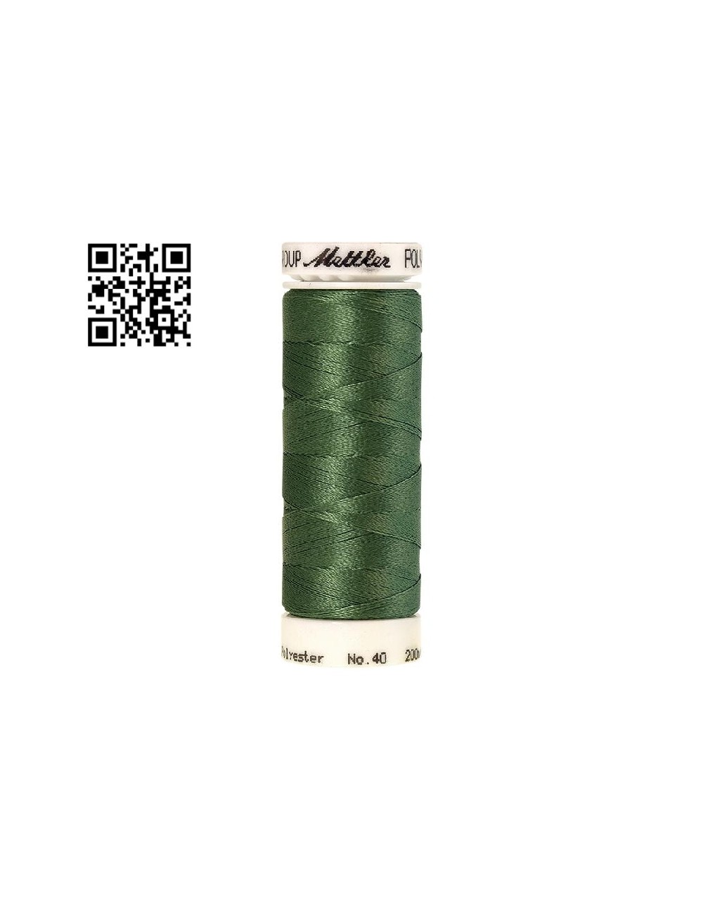 Hilo de poliester Poly Sheen nº40 - Grupo Amann Mettler. Disponible en caja de 5 carretes de 200mts - Ref. 3406