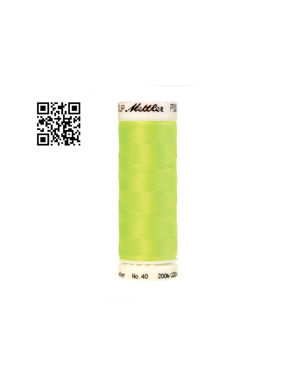 Hilo de poliester Poly Sheen nº40 - Grupo Amann Mettler. Disponible en caja de 5 carretes de 200mts - Ref. 3406