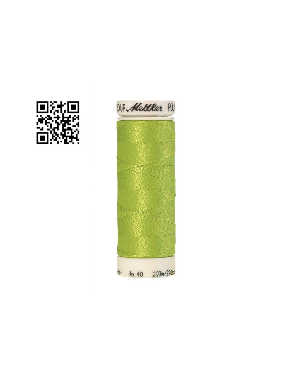 Hilo de poliester Poly Sheen nº40 - Grupo Amann Mettler. Disponible en caja de 5 carretes de 200mts - Ref. 3406