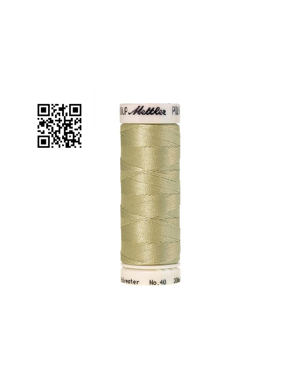 Hilo de poliester Poly Sheen nº40 - Grupo Amann Mettler. Disponible en caja de 5 carretes de 200mts - Ref. 3406