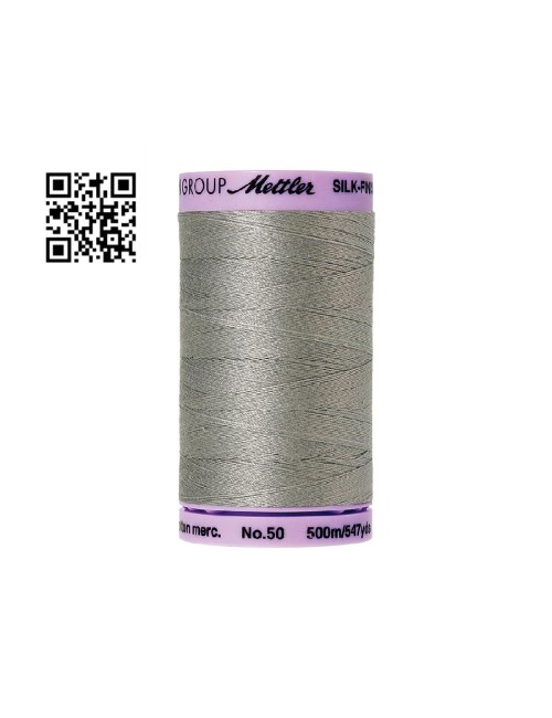 Hilo de algodón Silk Finish nº50 - Grupo Amann Mettler. Disponible en caja de 5 carretes de 500mts - Ref. 9104