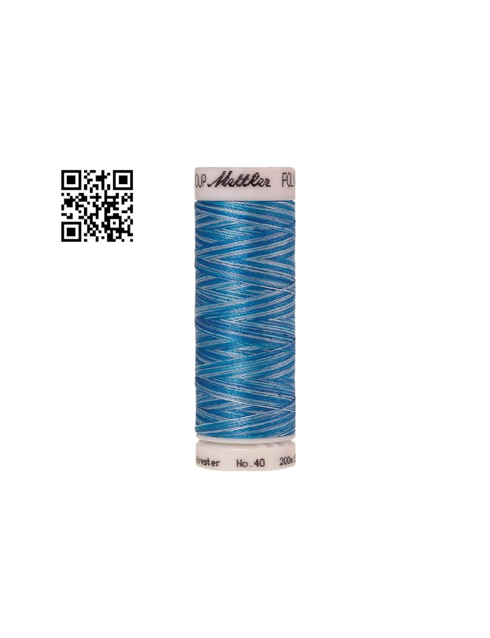Hilo de poliester Poly Sheen Multi nº40 - Grupo Amann Mettler. Disponible en caja de 5 carretes de 200mts - Ref. 4820