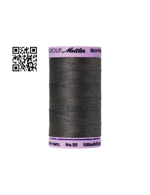 Hilo de algodón Silk Finish nº50 - Grupo Amann Mettler. Disponible en caja de 5 carretes de 500mts - Ref. 9104
