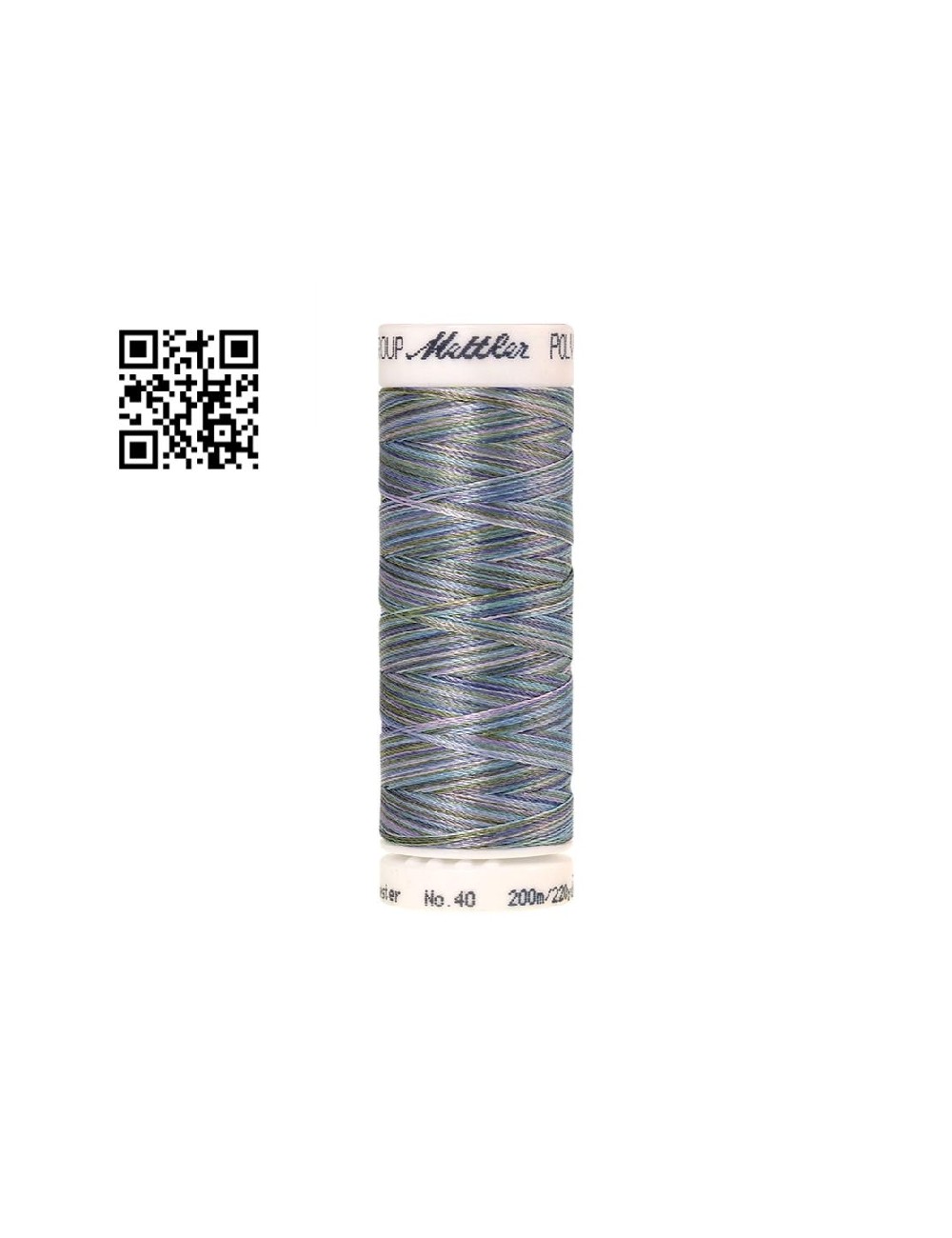 Hilo de poliester Poly Sheen Multi nº40 - Grupo Amann Mettler. Disponible en caja de 5 carretes de 200mts - Ref. 4820