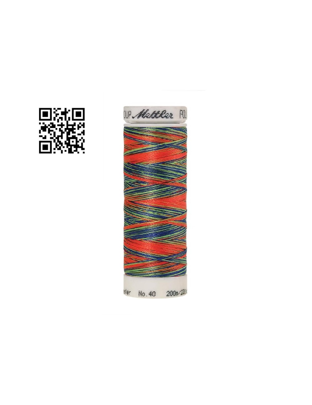 Hilo de poliester Poly Sheen Multi nº40 - Grupo Amann Mettler. Disponible en caja de 5 carretes de 200mts - Ref. 4820