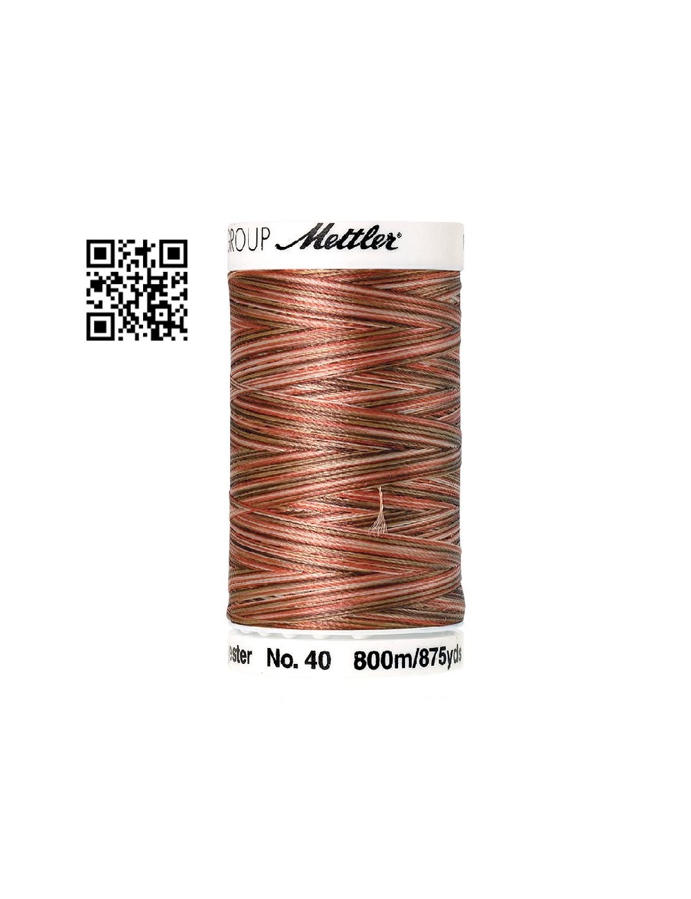 Hilo de poliester Poly Sheen Multi nº40 - Grupo Amann Mettler. Disponible en caja de 5 carretes de 800mts - Ref. 4880