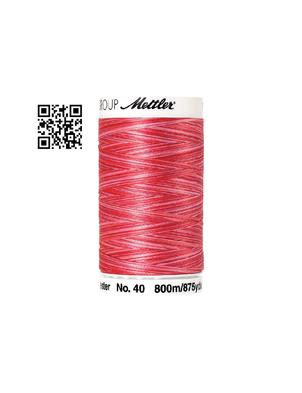 Hilo de poliester Poly Sheen Multi nº40 - Grupo Amann Mettler. Disponible en caja de 5 carretes de 800mts - Ref. 4880