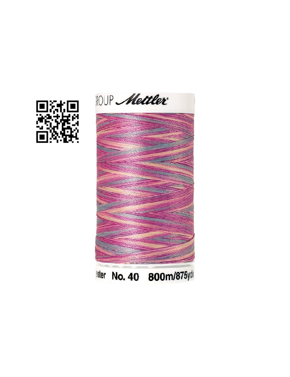 Hilo de poliester Poly Sheen Multi nº40 - Grupo Amann Mettler. Disponible en caja de 5 carretes de 800mts - Ref. 4880