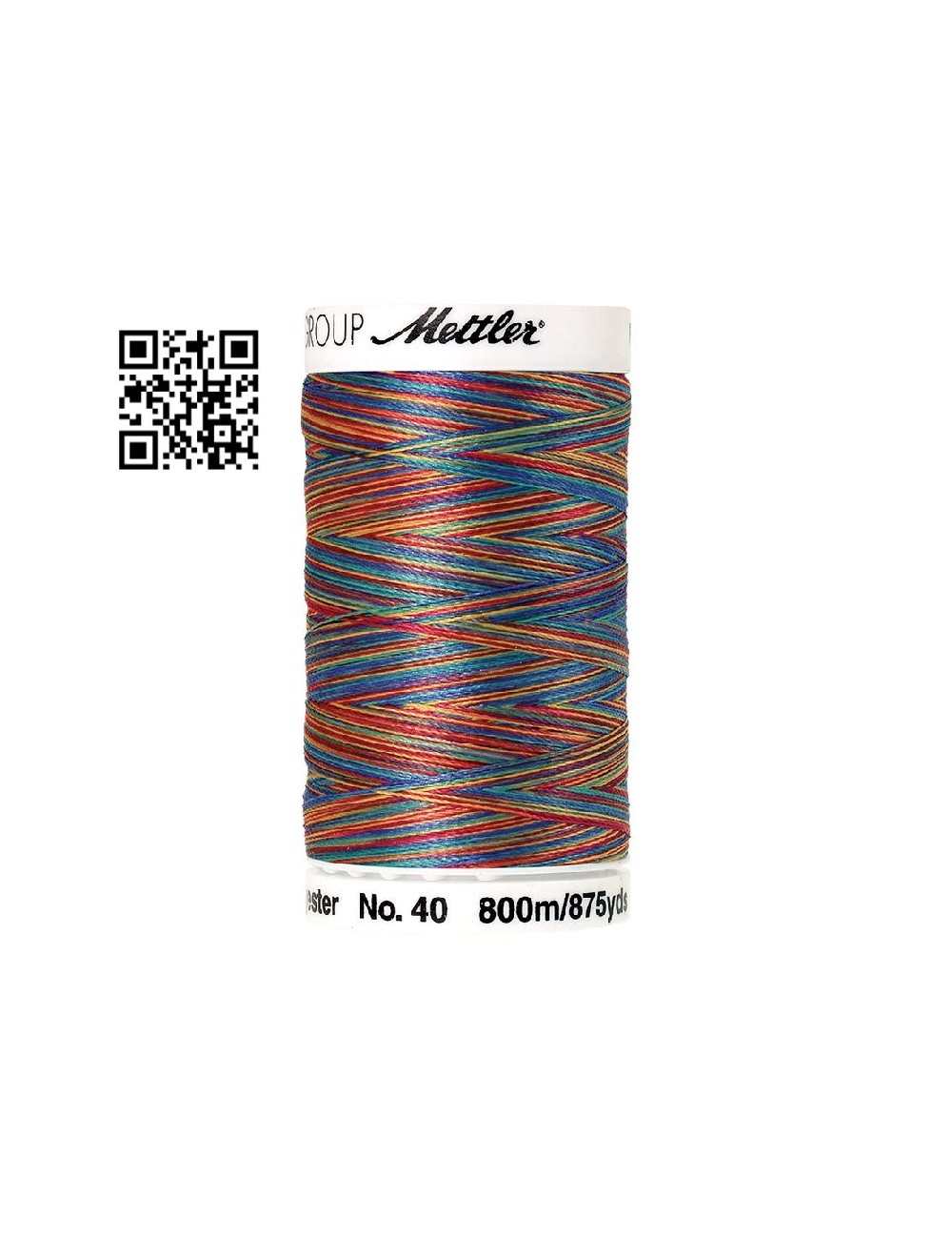 Hilo de poliester Poly Sheen Multi nº40 - Grupo Amann Mettler. Disponible en caja de 5 carretes de 800mts - Ref. 4880