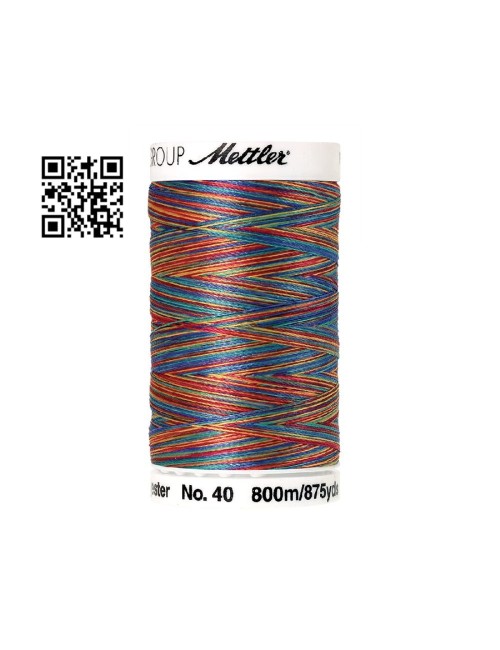 Hilo de poliester Poly Sheen Multi nº40 - Grupo Amann Mettler. Disponible en caja de 5 carretes de 800mts - Ref. 4880