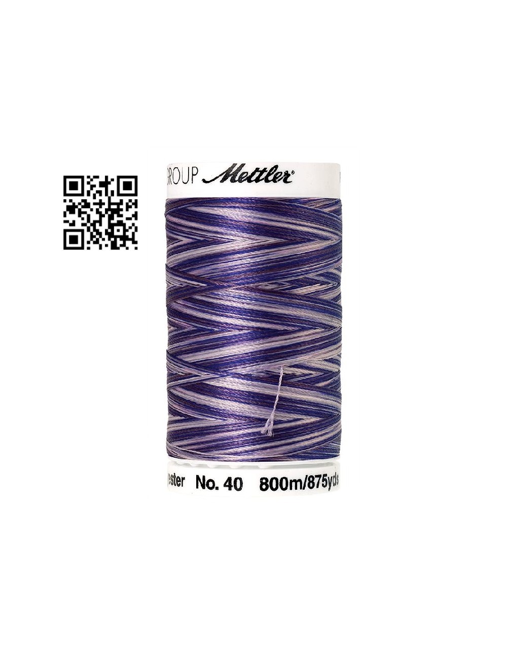 Hilo de poliester Poly Sheen Multi nº40 - Grupo Amann Mettler. Disponible en caja de 5 carretes de 800mts - Ref. 4880