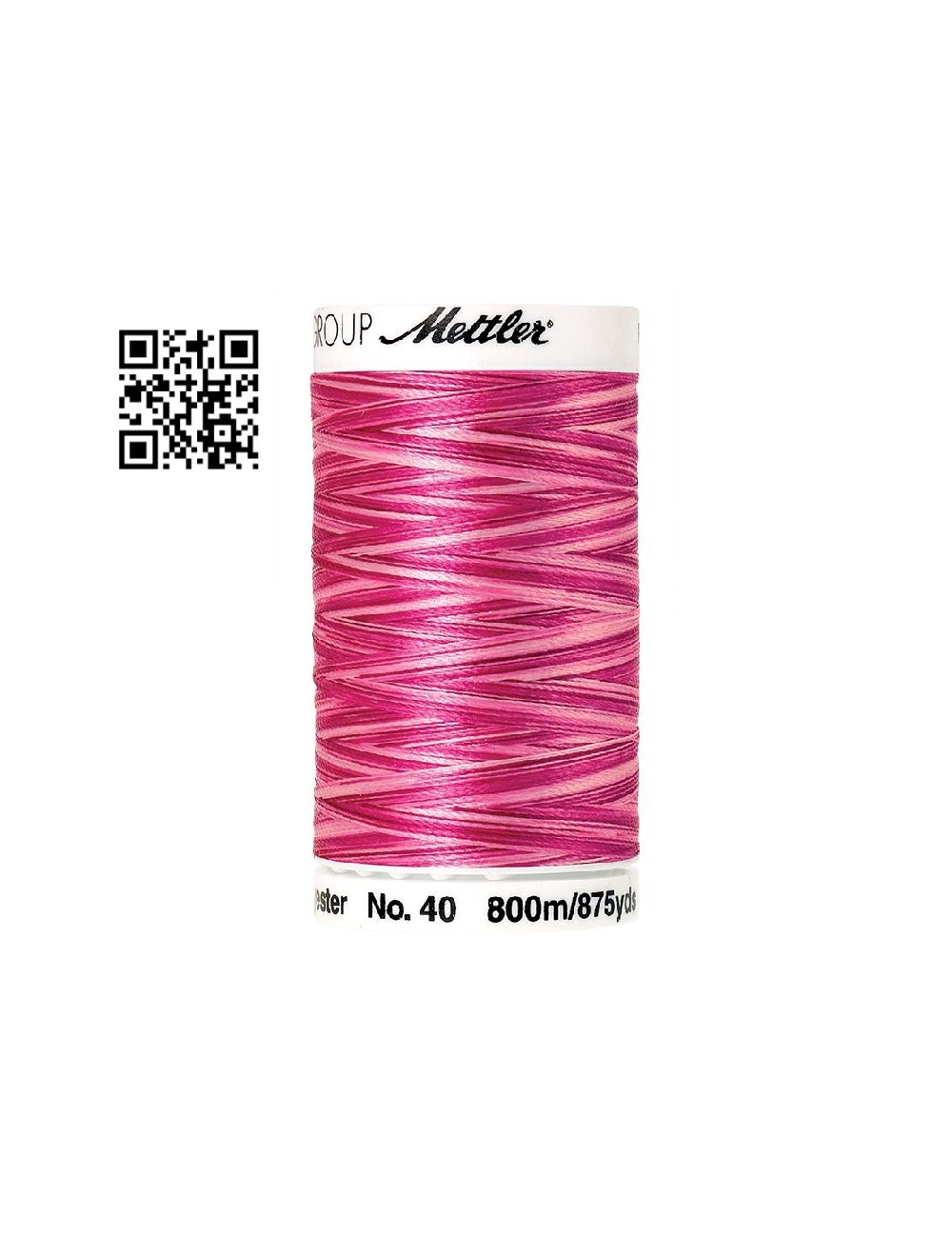 Hilo de poliester Poly Sheen Multi nº40 - Grupo Amann Mettler. Disponible en caja de 5 carretes de 800mts - Ref. 4880