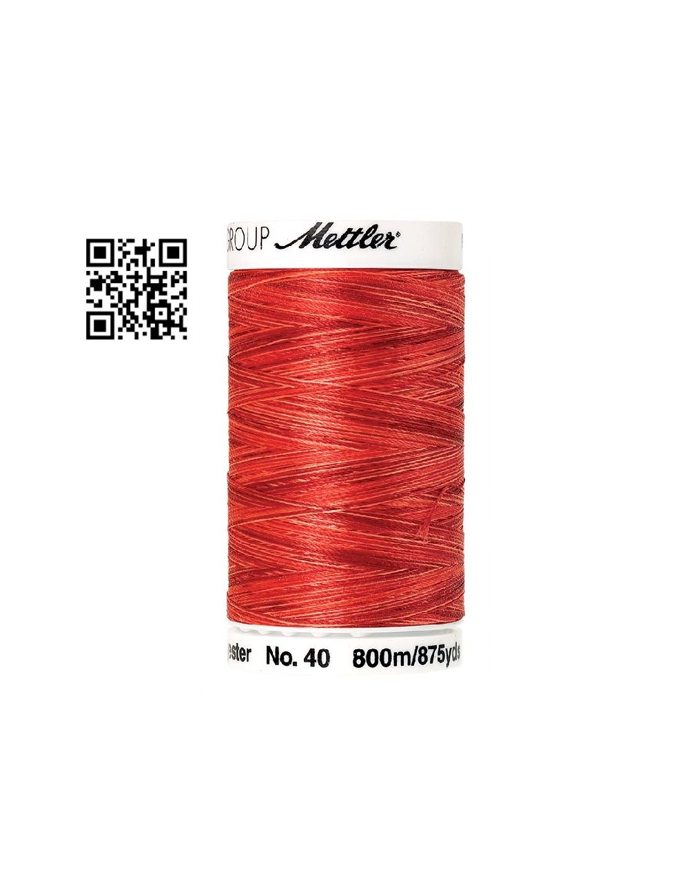 Hilo de poliester Poly Sheen Multi nº40 - Grupo Amann Mettler. Disponible en caja de 5 carretes de 800mts - Ref. 4880