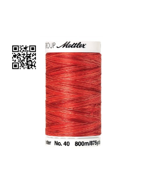 Hilo de poliester Poly Sheen Multi nº40 - Grupo Amann Mettler. Disponible en caja de 5 carretes de 800mts - Ref. 4880