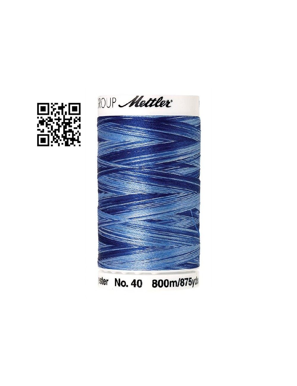 Hilo de poliester Poly Sheen Multi nº40 - Grupo Amann Mettler. Disponible en caja de 5 carretes de 800mts - Ref. 4880