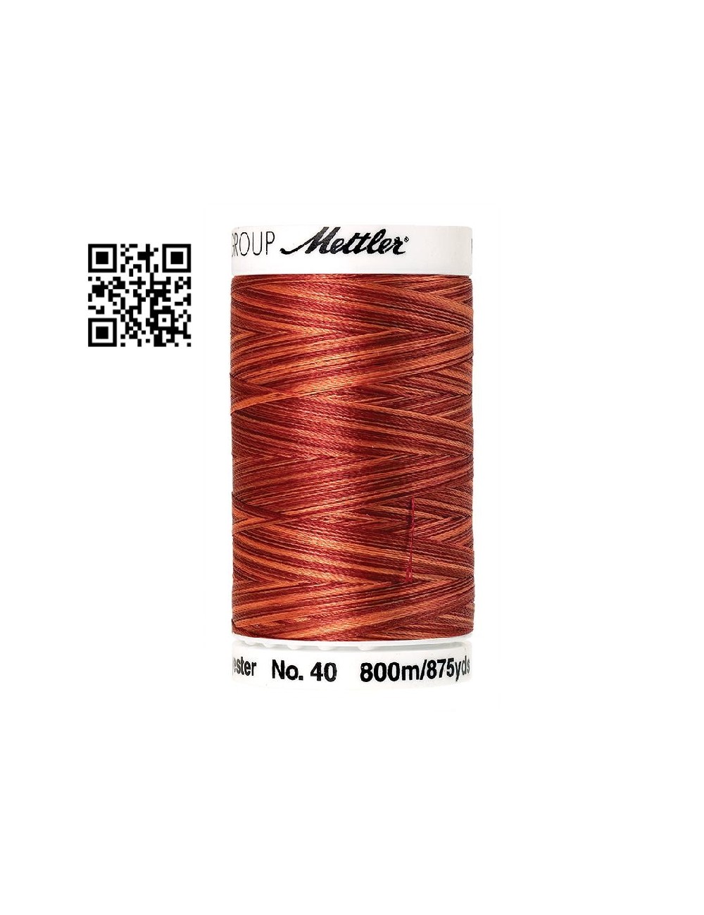 Hilo de poliester Poly Sheen Multi nº40 - Grupo Amann Mettler. Disponible en caja de 5 carretes de 800mts - Ref. 4880