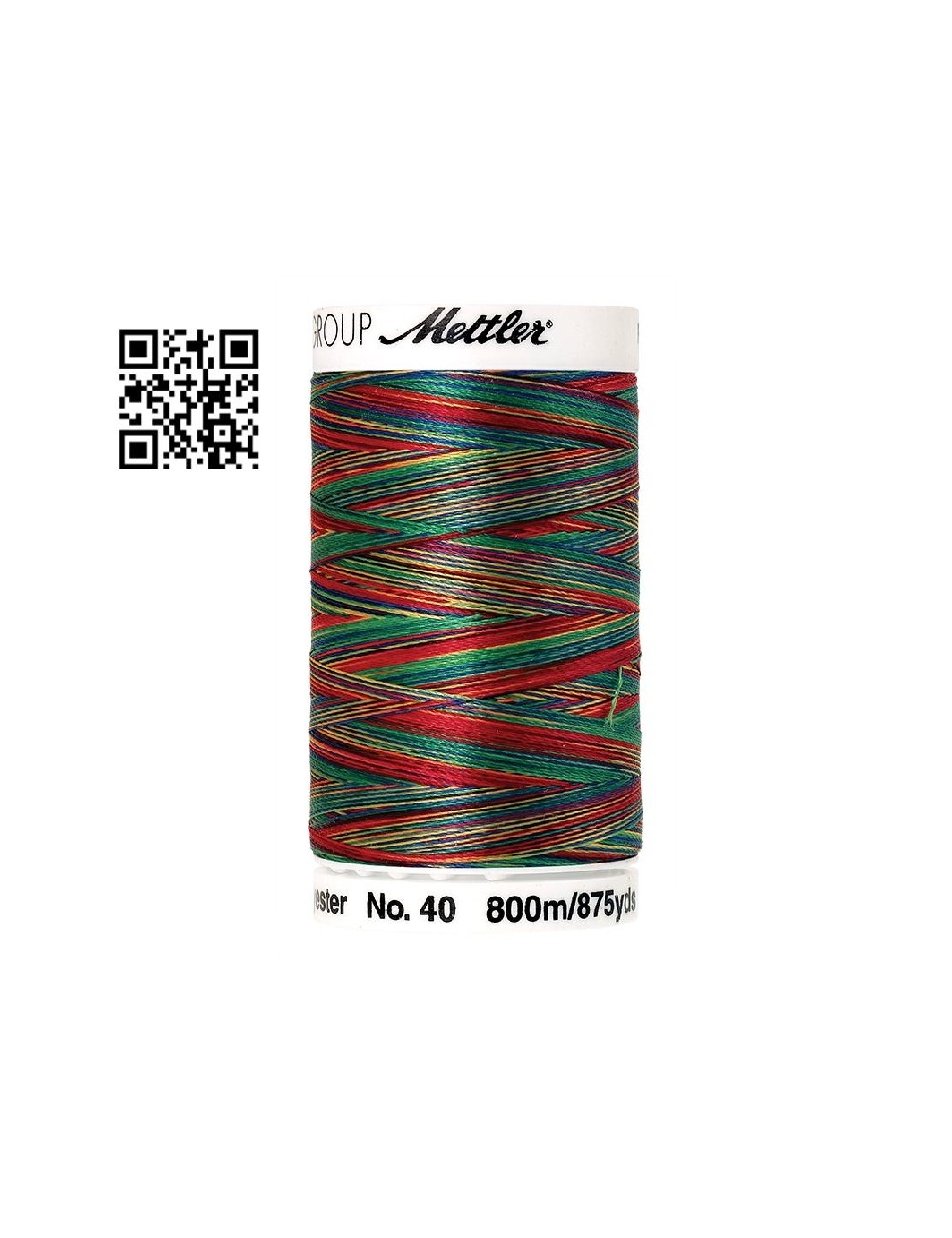 Hilo de poliester Poly Sheen Multi nº40 - Grupo Amann Mettler. Disponible en caja de 5 carretes de 800mts - Ref. 4880
