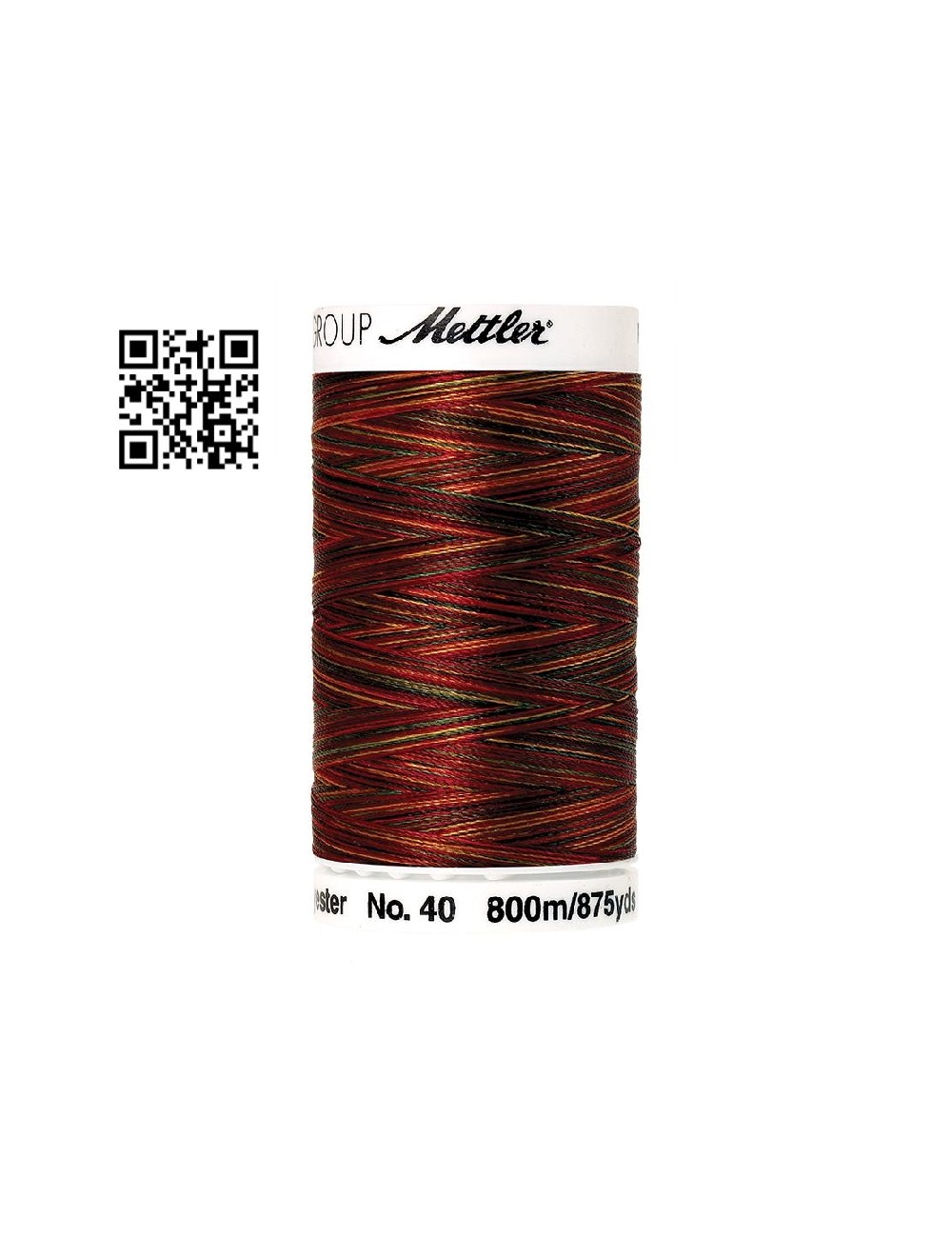 Hilo de poliester Poly Sheen Multi nº40 - Grupo Amann Mettler. Disponible en caja de 5 carretes de 800mts - Ref. 4880