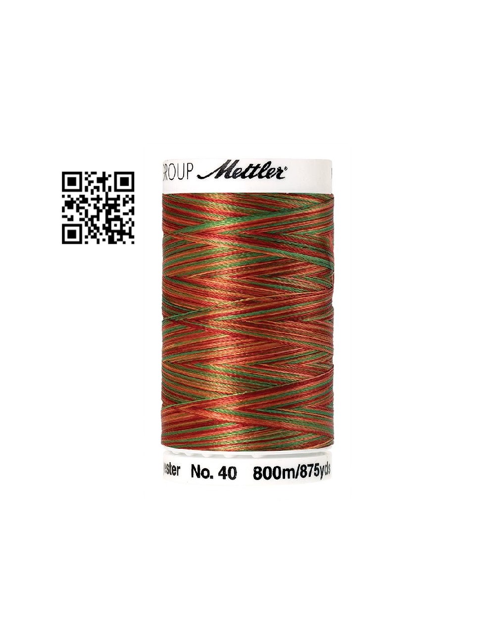 Hilo de poliester Poly Sheen Multi nº40 - Grupo Amann Mettler. Disponible en caja de 5 carretes de 800mts - Ref. 4880
