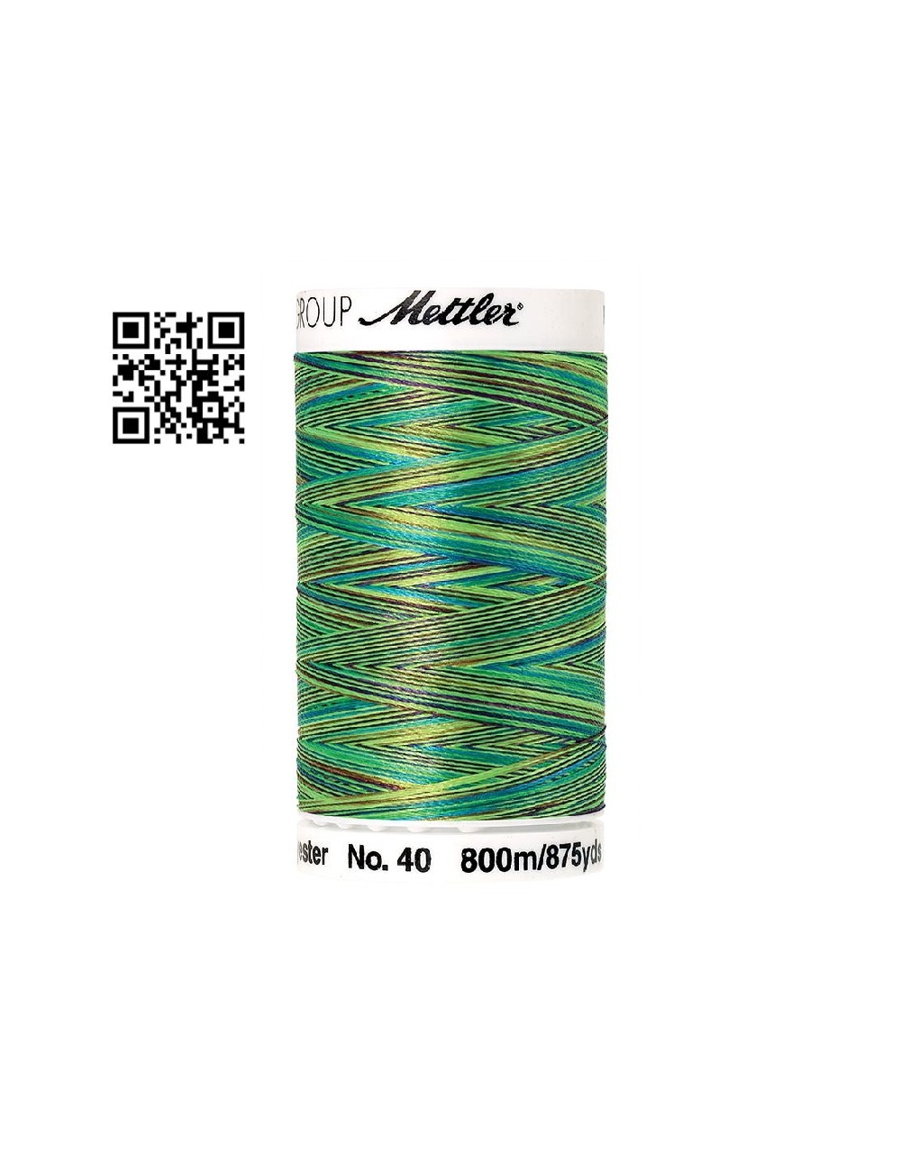 Hilo de poliester Poly Sheen Multi nº40 - Grupo Amann Mettler. Disponible en caja de 5 carretes de 800mts - Ref. 4880