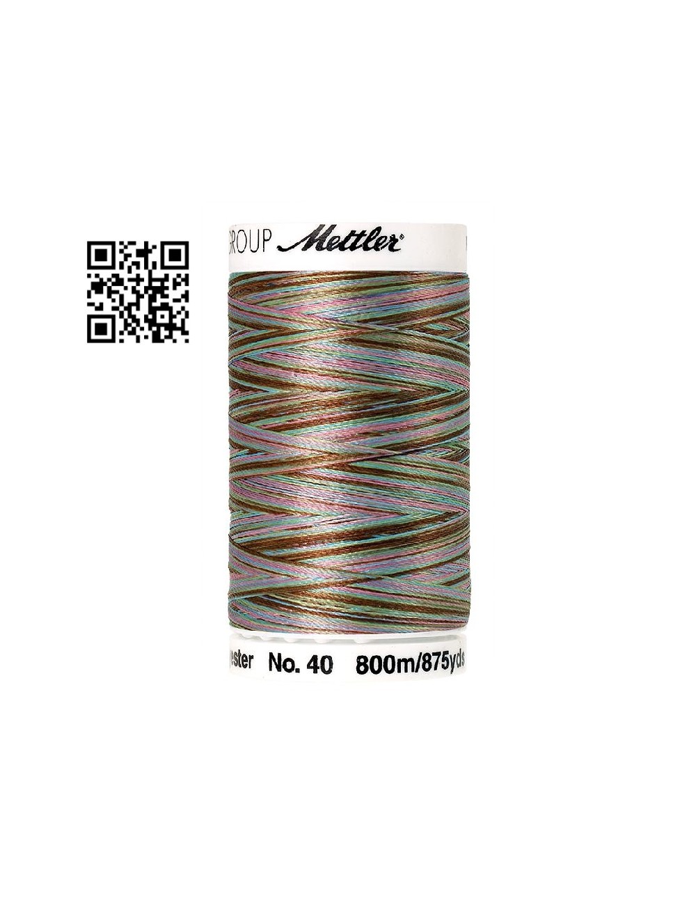 Hilo de poliester Poly Sheen Multi nº40 - Grupo Amann Mettler. Disponible en caja de 5 carretes de 800mts - Ref. 4880
