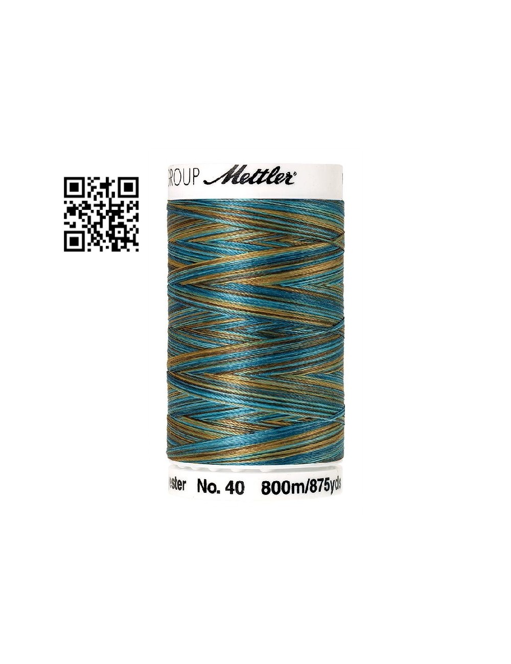 Hilo de poliester Poly Sheen Multi nº40 - Grupo Amann Mettler. Disponible en caja de 5 carretes de 800mts - Ref. 4880