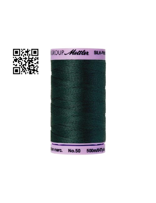 Hilo de algodón Silk Finish nº50 - Grupo Amann Mettler. Disponible en caja de 5 carretes de 500mts - Ref. 9104