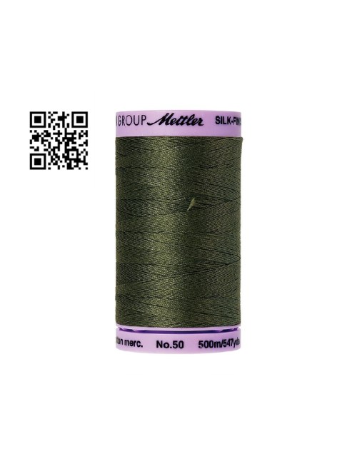 Hilo de algodón Silk Finish nº50 - Grupo Amann Mettler. Disponible en caja de 5 carretes de 500mts - Ref. 9104