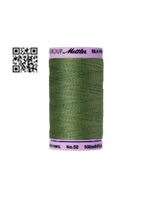 Hilo de algodón Silk Finish nº50 - Grupo Amann Mettler. Disponible en caja de 5 carretes de 500mts - Ref. 9104