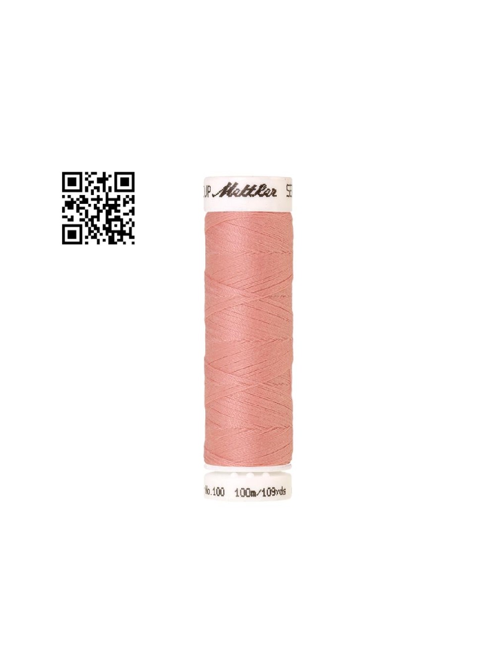 Hilo Coselotodo de poliester Seralon nº100 - Grupo Amann Mettler. Disponible en  caja de 5 carretes de 100mts - Ref. 6677  Enlac