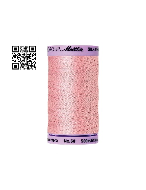 Hilo de algodón Silk Finish nº50 - Grupo Amann Mettler. Disponible en caja de 5 carretes de 500mts - Ref. 9104