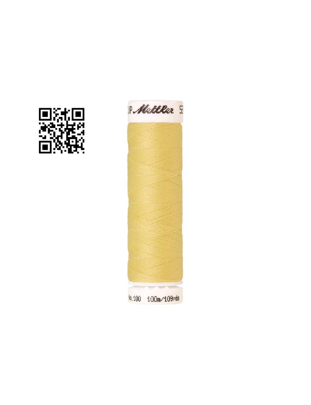 Hilo Coselotodo de poliester Seralon nº100 - Grupo Amann Mettler. Disponible en  caja de 5 carretes de 100mts - Ref. 6677  Enlac