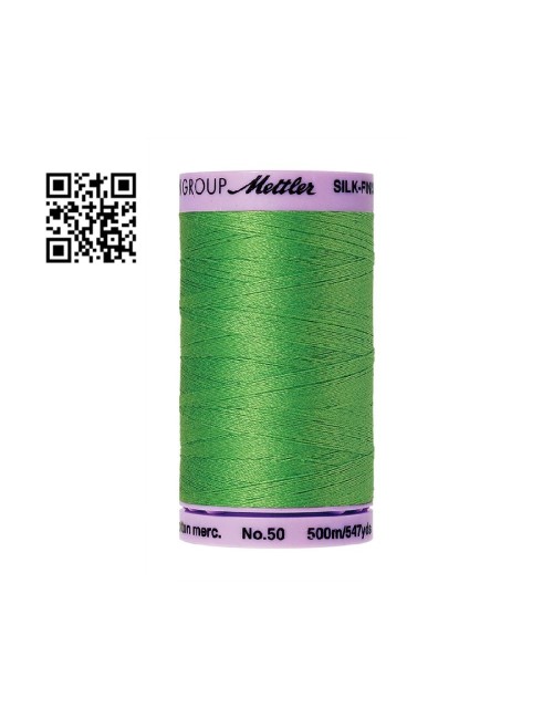 Hilo de algodón Silk Finish nº50 - Grupo Amann Mettler. Disponible en caja de 5 carretes de 500mts - Ref. 9104