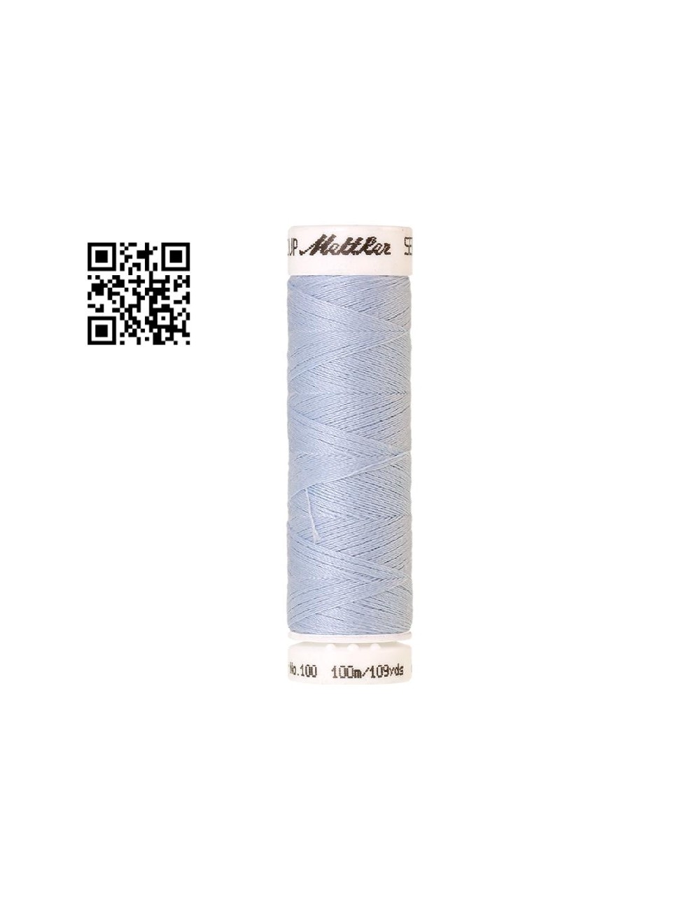 Hilo Coselotodo de poliester Seralon nº100 - Grupo Amann Mettler. Disponible en  caja de 5 carretes de 100mts - Ref. 6677  Enlac