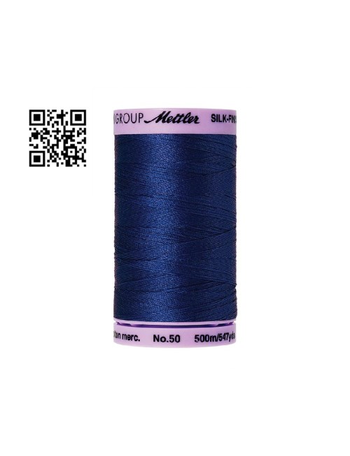 Hilo de algodón Silk Finish nº50 - Grupo Amann Mettler. Disponible en caja de 5 carretes de 500mts - Ref. 9104