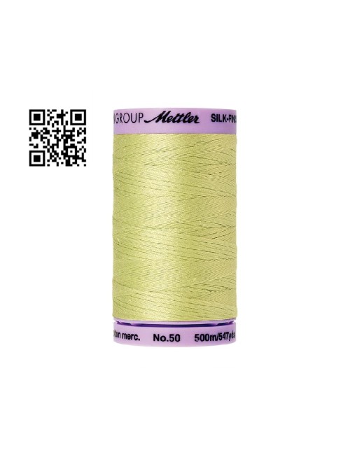 Hilo de algodón Silk Finish nº50 - Grupo Amann Mettler. Disponible en caja de 5 carretes de 500mts - Ref. 9104